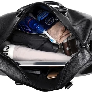 Sac de sport personnalisé de haute qualité avec compartiment à chaussures, grande capacité, pour la gym, les week-ends, les voyages, durable, portable, imperméable, unisexe, en polyester - Product Image 5