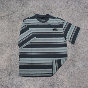 Camiseta de Alta Calidad para Hombre, Estilo Casual, Lavado Ácido, Cuello Redondo, Hombros Caídos, Tejido Grueso de 210g, Poliéster/Algodón - Product Image 5