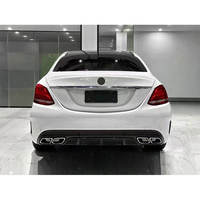 Kit carrosserie W205 pour Mercedes Benz C300 2017, accessoires pour la classe C Coupé, diffuseur arrière AMG C63, kit carrosserie C200 W205