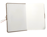Carnet A5 à couverture rigide en tissu de lin personnalisé Cahier d'agenda mignon à impression personnalisée pour fournitures scolaires