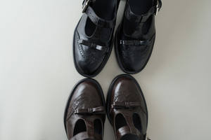 Chaussures pour femmes en cuir véritable vintage Cialisa, printemps 2026, nœud papillon, boucle de haute qualité, talons hauts Mary Jane pour filles - Product Image 6