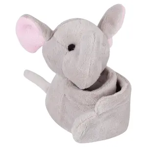 Braccialetto HE724 a forma di elefante in peluche, gadget personalizzati - Product Image 1