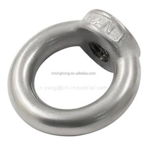 Écrous à œil robustes 5/16'' en acier inoxydable 304, écrou fileté M8 métrique, écrou de levage en forme <span class=keywords><strong>d</strong></span>'<span class=keywords><strong>anneau</strong></span> - Product Image 4