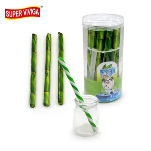wholesale custom halal sweet green bamboo lollipop stick