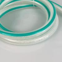 Tuyau d'arrosage en PVC de 100 m de longueur, souple, durable, haute pression, résistant aux UV, résistant à la corrosion, pour l'irrigation des jardins