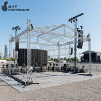 Estructura de Aluminio Arqueada de Alta Calidad TFR, Certificada por TUV, con Sistema de Elevación Soldado para Eventos y Sonido