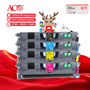 ACO Factory cartuccia di Toner Q3971A Q3972A Q3973A 123A colore compatibile per HP 2550 2820 2830 2840 recuta agenti di marca - Product Image 1