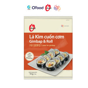 O'food Algas Marinas/Mini Wraps de Arroz 10g Para Kimbap, Sushi, etc. Proveedor de Vietnam Alta Calidad Precio al por Mayor 64 paquetes/caja - Product Image 1