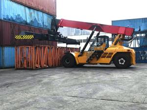 SANY Nuevo diseño Calidad perfecta 45Ton Reach Stacker SRSC45H2 con precio barato - Product Image 6