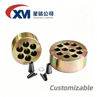 Ancre de post-tension YJM15 personnalisable, directement de l'usine, pour ancrage précontraint de brins d'acier PC de 15,2 mm pour la construction de ponts