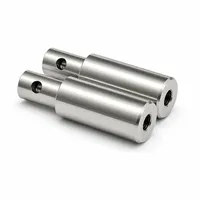 Composants usinés CNC en alliage d'aluminium sur mesure, prototypes de haute précision, production de masse, pièces mécaniques