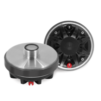 DASN RMS 40W 1.75 pouces 8 Ohm sortie de corne en titane Compression pilote Tweeter avec unité de pilote à aimant en Ferrite