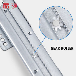 Высококачественная система мягкого закрытого ящика с регулируемой боковой планкой и буферной направляющей, Прямая поставка с завода для кухни - Product Image 3