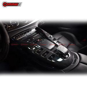 Panneau de commande central en fibre de carbone sèche de style GTR pour Mercedes Bens <span class=keywords><strong>AMG</strong></span> GT43 GT50 GT53 GT63 Garniture de sortie d'évent Intérieur - Product Image 4