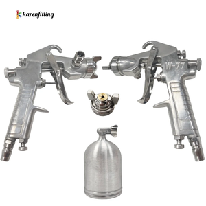 Pistola de Pulverización Manual W-77, Pistola Individual de Alta Atomización para Pintura, Recubrimiento y Muebles - Product Image 3