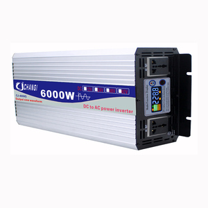 Inverter a Onda Sinusoidale Pura 5000W 6000W 8000W, Convertitore di Tensione DC 12V 24V a AC 220V 50Hz 60Hz, Inverter Solare ad Alta Potenza con Doppia Uscita - Product Image 2