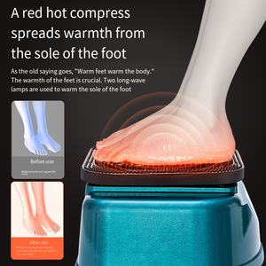 Hochwertige niedrigfrequenz-EMS Doppel-Helix-Vibration intelligenter Fußmassagegerät Blutumlauf-Massagegerät - Product Image 6