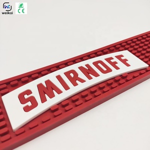 PVC Soft <strong>Bar</strong> <strong>Mat</strong> Rubber Logo Customized Manufacturer Production Barber <strong>Mats</strong> - Product Image 3