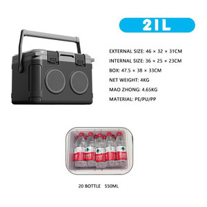 Outdoor Portable Popular Speaker <strong>Cooler</strong> Box Music Food Grade Safety PE <strong>Material</strong> <strong>Cooler</strong> - Product Image 4