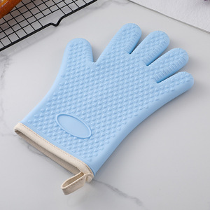 Kitchen Cooking Tools and Barbecue Anti-scald Oven Kitchen Thermal Glove Camping Anti-slip High Pot Handle Temperature - Product Image 3