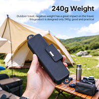 Chargeur solaire portable avec sortie USB pour le camping en plein air, les voyages et les situations d'urgence