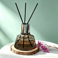 Diffuseur d'arômes sans flamme unique pour chambre et salon, parfum d'huiles essentielles, flacons en verre coniques