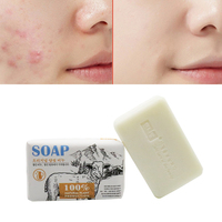 Savon de toilette en barre blanchissant à base de lait de chèvre naturel, savon pour les mains, savon pour le corps, vente en gros de haute qualité