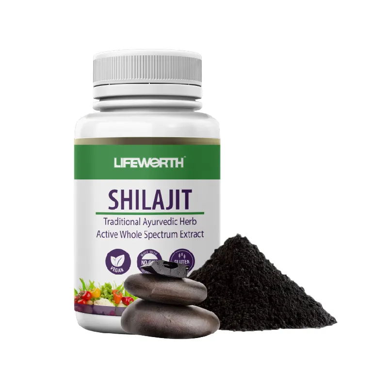 Life worth Himalaya Power Shilajit Steinex trakt Pulver Fulvin säure Shilajit Kapseln