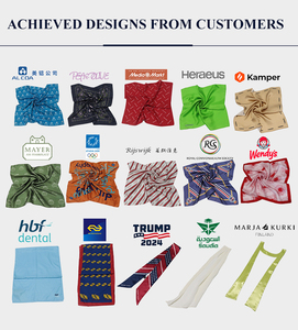 Boyi Tùy Chỉnh Lớn Vuông Tóc Khăn Cho Phụ Nữ Lụa Giống Như Xoăn Headband Tie Ngủ Vào Ban Đêm Thời Trang Bandana Headscarf - Product Image 4