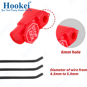 Retail Anti Theft Security <b>Hooks</b> Magnetic <b>Display</b> Peg Tag Stop <b>Hook</b> Lock - Product Image 6