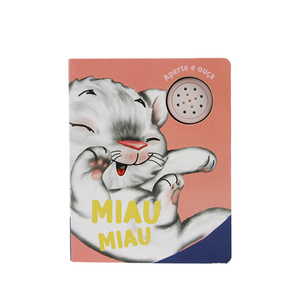 Bán buôn OEM tùy chỉnh tông Bì<span class=keywords><strong>a</strong></span> Cứng in ấn cuốn sách dịch vụ hội đồng quản trị những câu chuyện trẻ em âm thanh sách cho trẻ em - Product Image 1