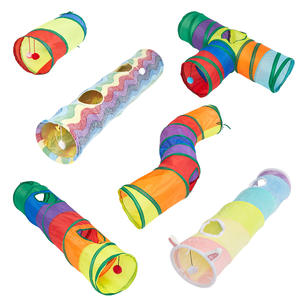 थोक बहु-आकार ऑल-सीज़न बिल्ली खिलौना फोल्डेबल बिल्ली इनडोर के लिए सुरंगों - Product Image 5