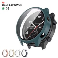 BEEFLYPOWER Étui de protection fin en PC de haute qualité avec protection d'écran pour OnePlus Watch 2 version chinoise/accessoires Watch 2R
