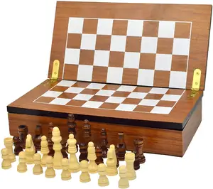 the 2021new chess tournament set chess india pieces in a box for family night