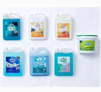 Étiquettes en PP Imprimées Personnalisées Super Adhésives et Imperméables pour Emballages de Détergent à Lessive, Savon Liquide pour les Mains, Liquide Vaisselle en Bouteille