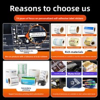 Autocollant thermocollant personnalisé, impression de logo de marque coloré, utilisation agricole, formes multiples, certificat de conformité, étiquette de prix