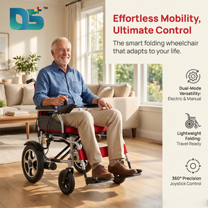 Électrique vieux fauteuil roulant d'utilisation/Électrique réglable repose-pieds fauteuil roulant manuel DS-6001N - Product Image 5