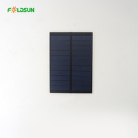Panneau solaire monocristallin PERC compact entièrement étanche à haute efficacité pour projets DIY de casques Bluetooth