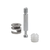 Kit de fixation 3-en-1 pour meubles : écrou à came, connecteur et vis de verrouillage pour armoires, placards et tiroirs – Fabricants