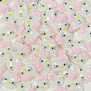 Zili Flatback Nhựa Charms Phim Hoạt Hình KT Mèo Hình Ảnh Cho Trường Hợp Điện Thoại Vá Hành Lý Mặt Dây Giày Trang Trí Thủ Công - Product Image 6