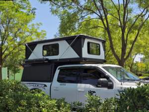 Tente <span class=keywords><strong>de</strong></span> camping-car tout-terrain moderne 4x4 en aluminium, auvent à coque dure et étanche pour camionnette, tente <span class=keywords><strong>de</strong></span> camping <span class=keywords><strong>pliable</strong></span> pour <span class=keywords><strong>2</strong></span> <span class=keywords><strong>personnes</strong></span> - Product Image 3