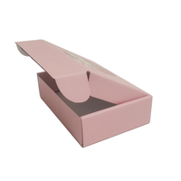 Dossiers en carton ondulé biodégradable personnalisés pour cosmétiques et soins de la peau, avec doublure en papier, gaufrage, taille et couleur personnalisées