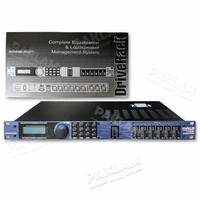PAKLAM AUDIO Processeur audio numérique DSP professionnel DB 260 en métal pour la gestion des enceintes et l'équipement sonore de scène