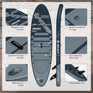 Planche à pagaie <span class=keywords><strong>gonflable</strong></span> SUP polyvalente personnalisée avec traction améliorée pour les loisirs - Product Image 5