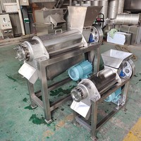 Presse-agrumes automatique à vis pour ananas, pastèque et banane, presse-agrumes électrique industriel, réduction sur les commandes en gros