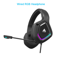 Produits électroniques Casque de jeu 7.1 Effets sonores super choquants Casque de jeu stéréo avec lumière LED pour ordinateur portable de jeu
