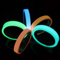 Ruban adhésif vinyle lumineux thermocollant acrylique simple face, imperméable, pour avertissements, compatible animaux domestiques, idéal pour rideaux et allumettes