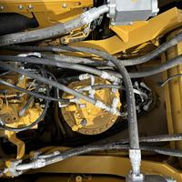 Excavatrice lourde d'occasion Caterpillar CAT345GC 45 tonnes de haute qualité, type populaire, excavatrice sur chenilles Cat350 Cat352, pelleuse Cat350