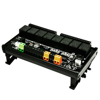 Módulo de comunicación de relé RS485, controlador de I / O extendido de 8 canales, compatible con protocolo Modbus