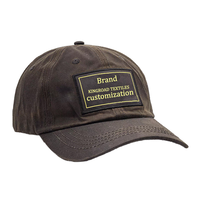 Casquette de baseball vintage personnalisée à 6 panneaux en sergé avec patch en relief, ajustable, unisexe, marque privée, fabricant OEM ODM, vente en gros